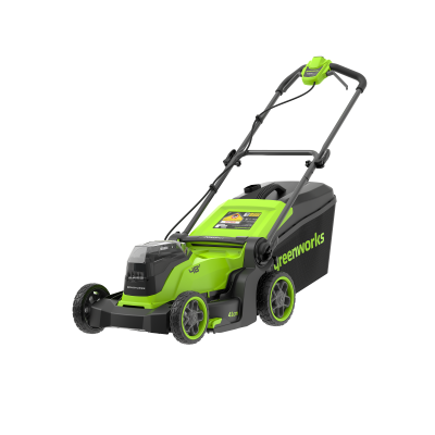Газонокосилка аккумуляторная Greenworks 24V*2 GD24X2LM411 (без АКБ и ЗУ) 41 см б/щ
