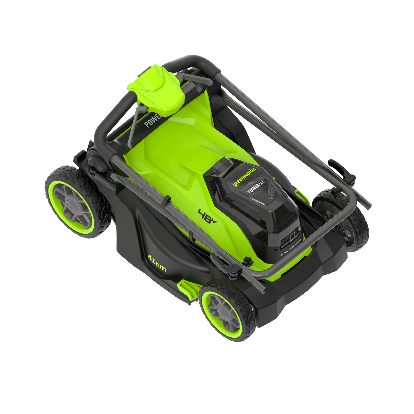Газонокосилка аккумуляторная Greenworks 24V*2 GD24X2LM411 (без АКБ и ЗУ) 41 см б/щ