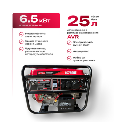 Электрогенератор FG7500E