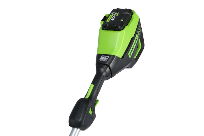Триммер аккумуляторный Greenworks 60V GD60LTK4 (1хАКБ 4Ач и ЗУ) 40см