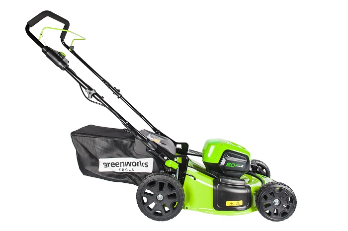 Газонокосилка аккумуляторная Greenworks 60V GD60LM46HPK4 (1хАКБ 4Ач и ЗУ) 46см