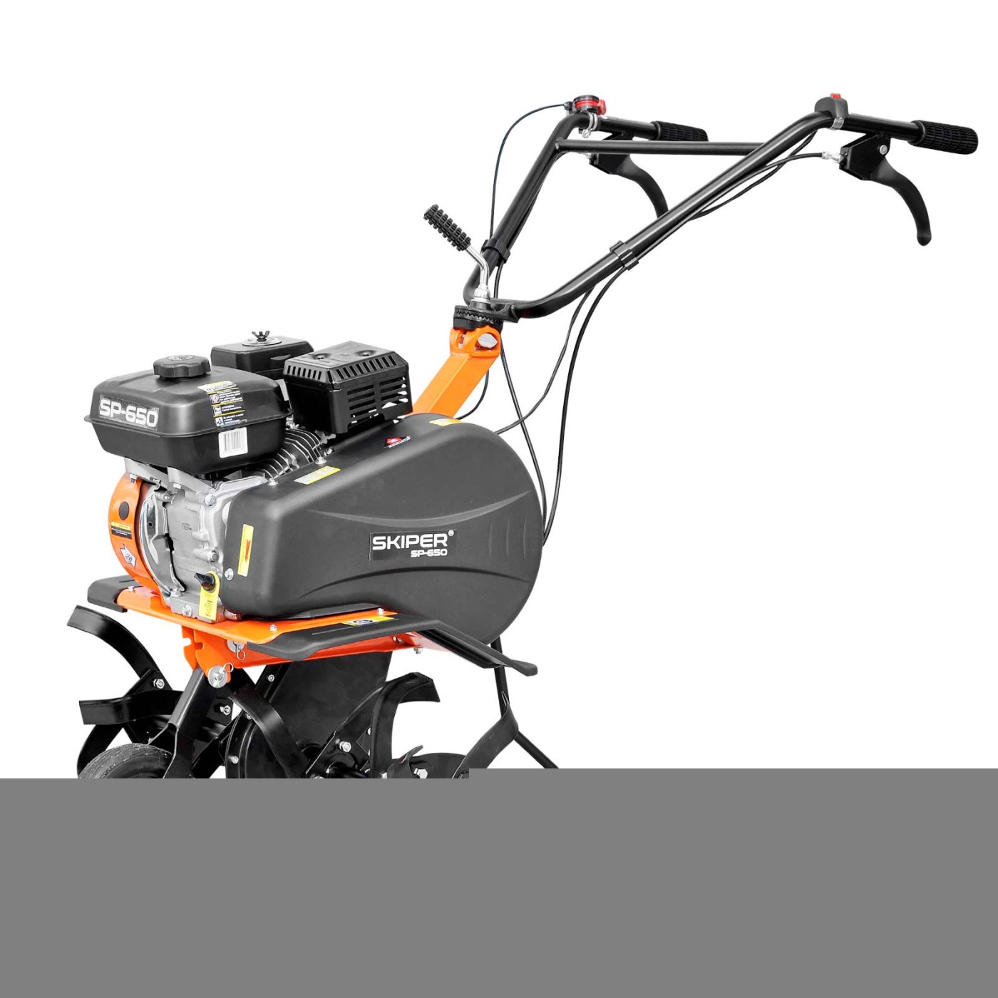 Культиватор SKIPER SP-650 (8 л.с., без ВОМ, передач 1+1, 2 года гарантии, поворотная ручка)