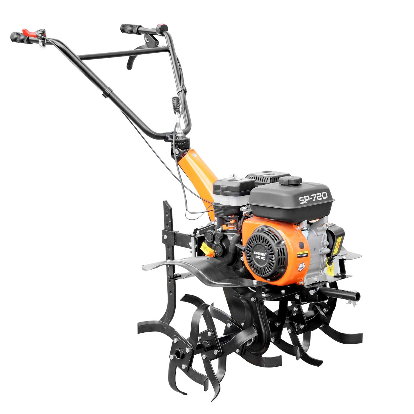 Культиватор SKIPER SP-720 (8 л.с., без ВОМ, передач 2+1, 2 года гарантии, без колёс)