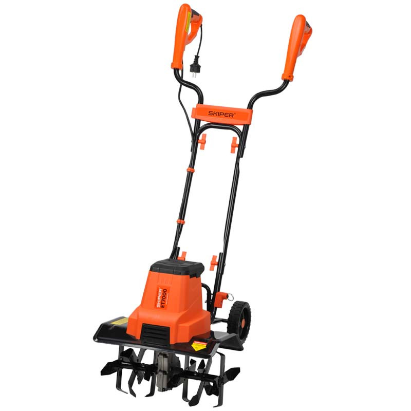 Культиватор электрический SKIPER ET 7000 (1600Вт, 350об/мин, шир. 40см, глуб. 22см, трансп. колеса)