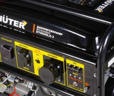 Электрогенератор DY8000LX-3 Huter