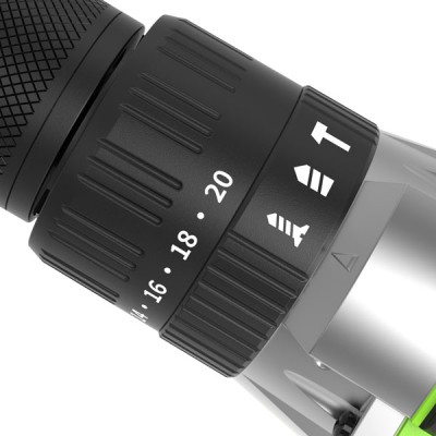 Дрель-шуруповерт ударная аккумуляторная 24V Greenworks GD24DD60 (1х4Ач, ЗУ, кор) 30/60Нм, б/щет