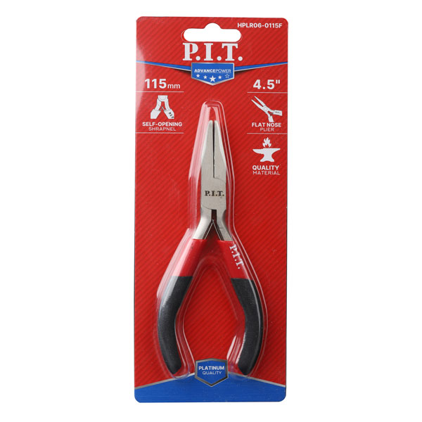 Плоскогубцы мини P.I.T. ADVANCE HPLR06-0115F (115 мм, сталь CR-V, 63HRC, пружина)_2