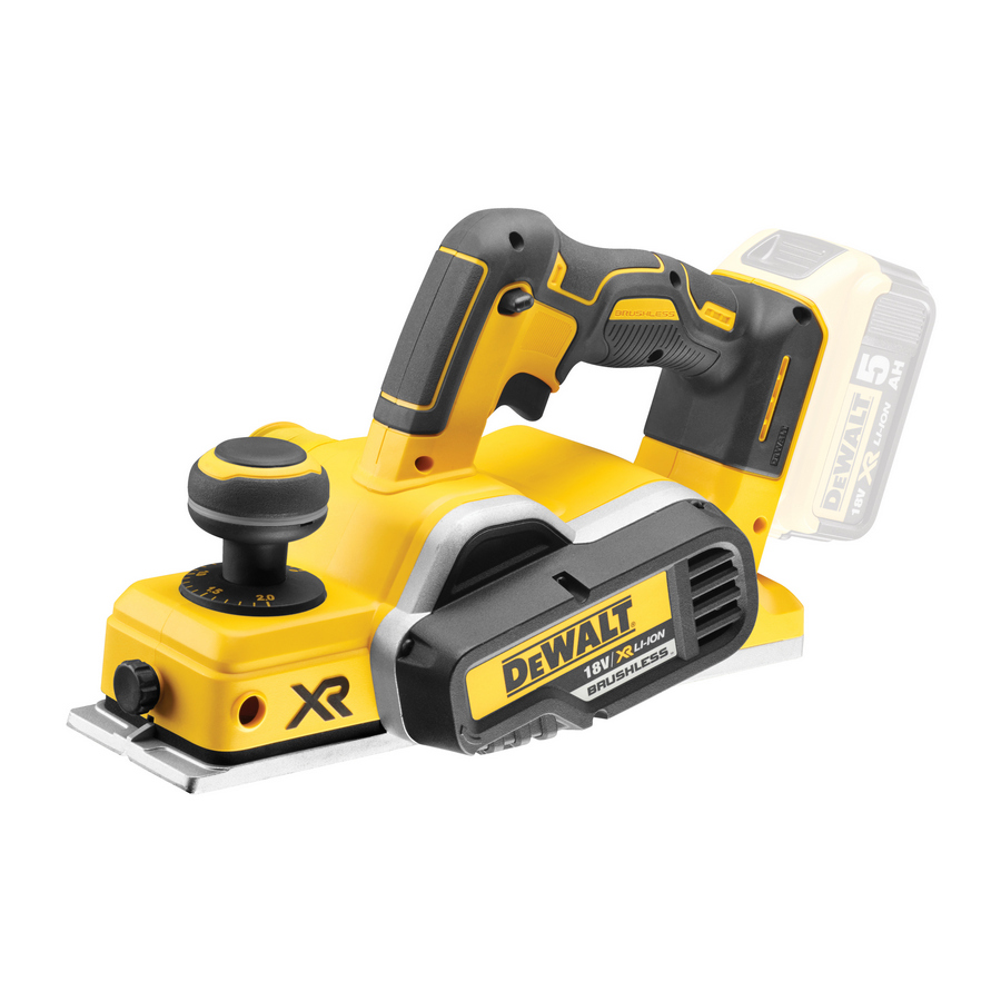 Электрорубанок DeWalt DCP580NT (DCP580NT-XJ)