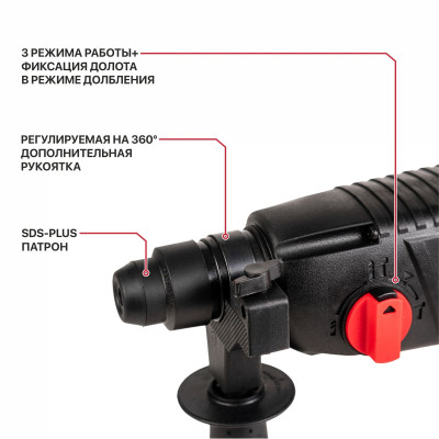 Промо-набор GSH65-C4 (отбойный молоток GSH65-C4 + перфоратор PBH24-C Promo в подарок)