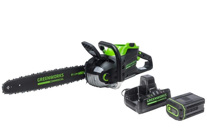Цепная пила аккумуляторная Greenworks 82V GD82CS51K5 (1хАКБ 5 Ач. и ЗУ) 51см