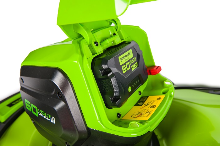 Газонокосилка аккумуляторная Greenworks 60V GD60LM46HPK4 (1хАКБ 4Ач и ЗУ) 46см