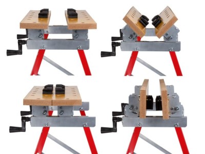 Верстак складной WORTEX WB 1560 в кор.МДФ, 605x640x800 мм, регулировка столешницы