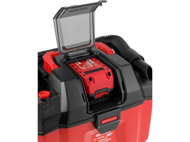 Аккум. пылесос WORTEX CVC 1815 в кор. ALL1 XLT SOLO БЕСЩЁТ., 18 В, 9-15 кПа, 10 л, строительный