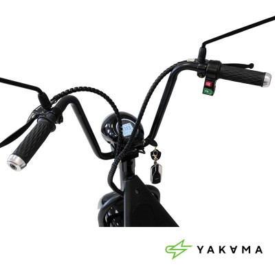 Электроскутер YAKAMA AP-H005A черный