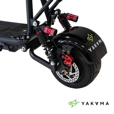 Электроскутер YAKAMA AP-H005A черный