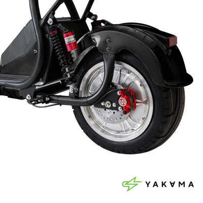 Электроскутер YAKAMA AP-H009-23 черный