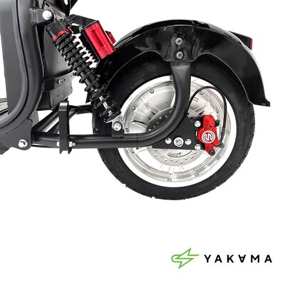 Электроскутер YAKAMA AP-H008-3 черный