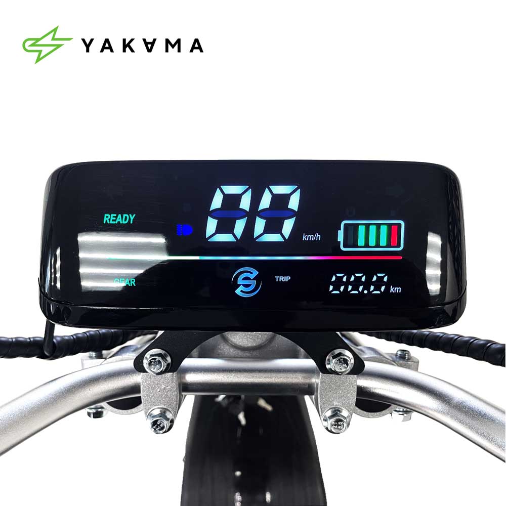 Электроскутер YAKAMA AP-H008-3 черный
