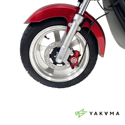 Электроскутер YAKAMA AP-H008-3 красный