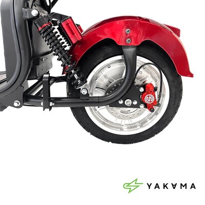 Электроскутер YAKAMA AP-H008-3 красный