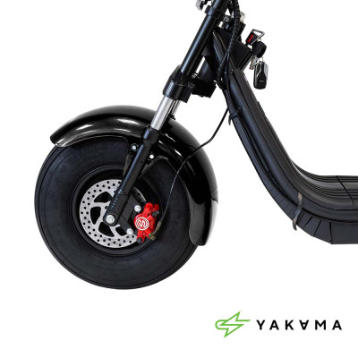 Электроскутер YAKAMA AP-H009-2 черный