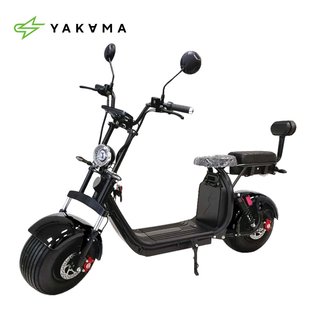 Электроскутер YAKAMA AP-H009-2 черный