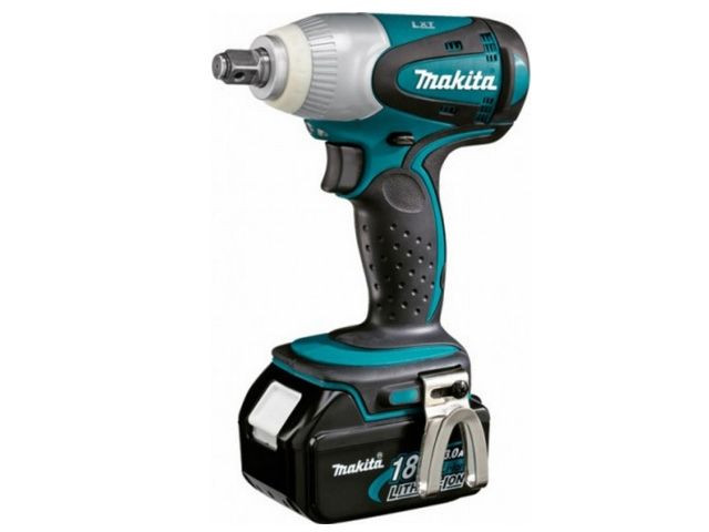 Аккум. ударный гайковерт MAKITA LXT DTW 251 RME в чем. (18.0 В, 2 акк., 4.0 А/ч Li-Ion, посадочн. квадрат 1/2 