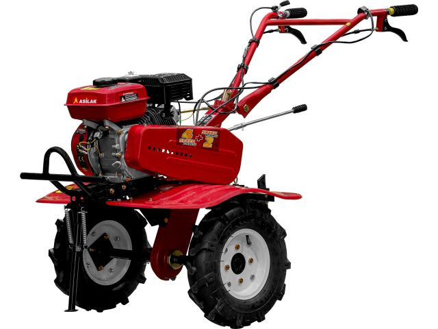 Культиватор бензиновый ASILAK SL-85BL (арт. AS2312-1) колёса 4.00-8 (7,5 л.с., шир. 95 см, без ВОМ, передач 4+2, колеса 4.00-8)