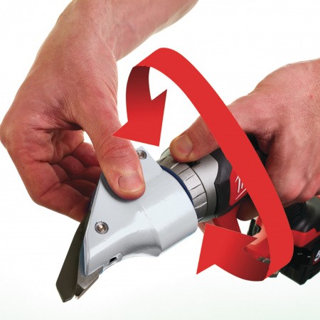 Электроножницы по металлу Milwaukee M18 BMS12-0 (4933447925)