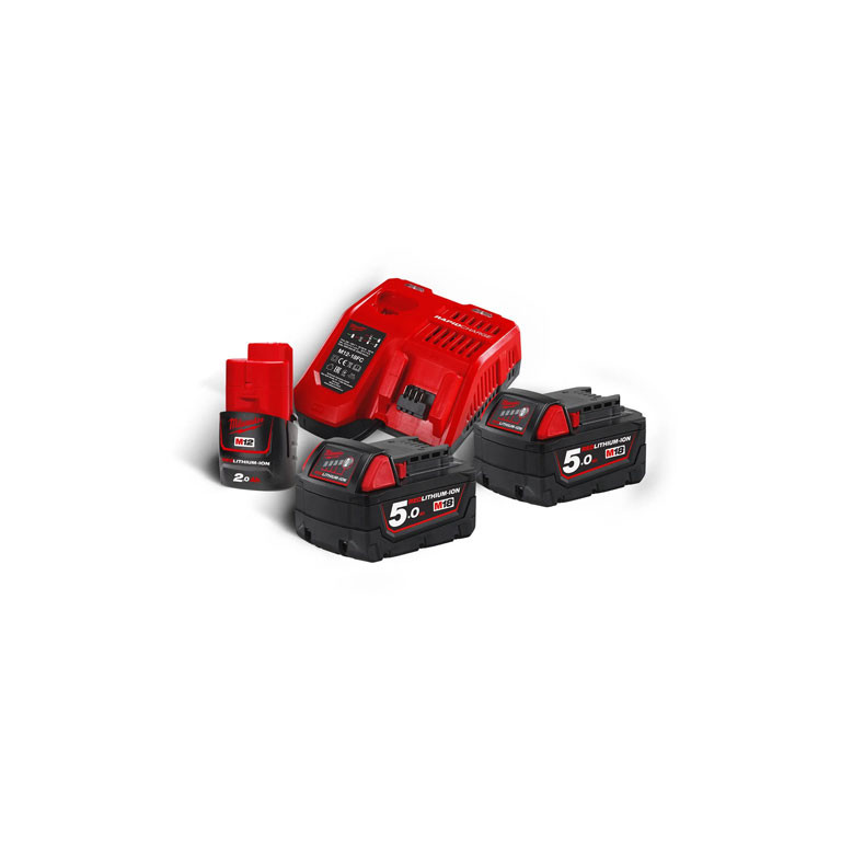 Аккумулятор с зарядным устройством для инструмента Milwaukee M18 NRG-502 (4933459217)