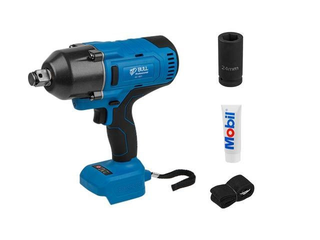 Аккум. ударный гайковерт BULL SC 1801 в кор. XLTpro БЕСЩЕТ., 18 В, 1000 Н*м, 3/4