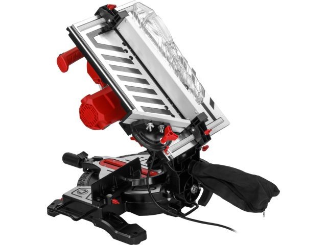 Торцовочная пила комбинированная WORTEX MS 2520-2 LMB в кор. 2000 Вт, 255 мм, глуб. 78 мм, стол 60