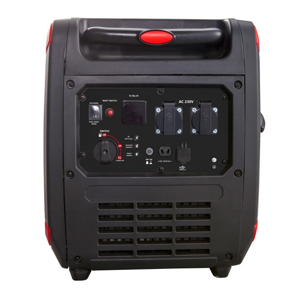 Генератор бензиновый инверторный P.I.T. PGE4500-G (4,5/4,2 кВт, 236см³, 4 такт, 2х220В, 12В, 18,3А)_2