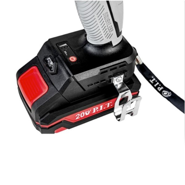 Гайковерт ударный бесщеточный аккумуляторный, Li-ion, 20В., 300 Нм., 0-1200/0-1900/0-2400 об/мин. 1Акб, 2,0Ач, ЗУ, 3А, кейс