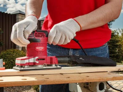 Виброшлифмашина WORTEX SS 1920 E в кор. 260 Вт, 90х187 мм, 6000-13000 кол/мин