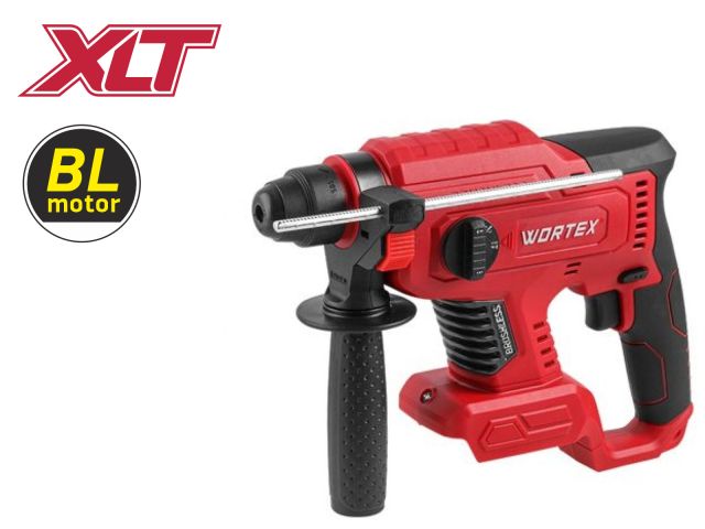 Аккум. перфоратор WORTEX CRH 1820-2 в кор. ALL1 SOLO БЕСЩЕТ., 18 В, 2.2 Дж, 20 мм (вес 1,7 кг, 4 режима)
