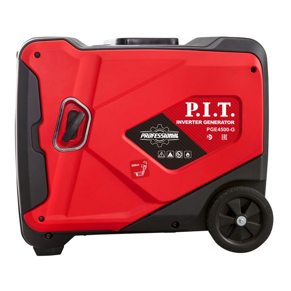 Генератор бензиновый инверторный P.I.T. PGE4500-G (4,5/4,2 кВт, 236см³, 4 такт, 2х220В, 12В, 18,3А)_2