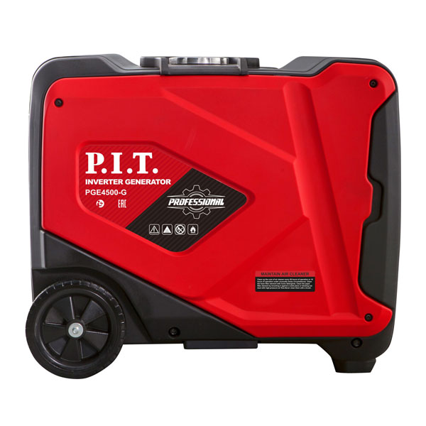 Генератор бензиновый инверторный P.I.T. PGE4500-G (4,5/4,2 кВт, 236см³, 4 такт, 2х220В, 12В, 18,3А)_2