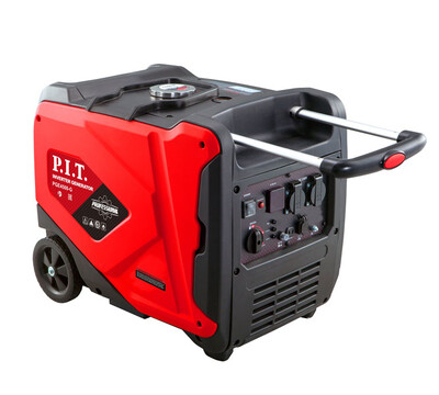 Генератор бензиновый инверторный P.I.T. PGE4500-G (4,5/4,2 кВт, 236см³, 4 такт, 2х220В, 12В, 18,3А)