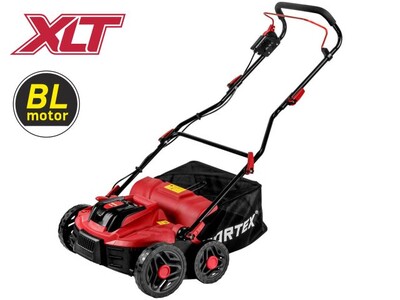 Аккум. аэратор-скарификатор WORTEX CAE 3736 ALL1 XLT SOLO БЕСЩЁТ.ДВИГ., 18В+18В, шир. 37 см