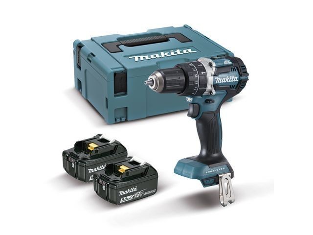 Аккум. ударная дрель-шуруповерт MAKITA LXT DHP 484 RTJ в кейсе_2