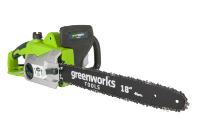 Цепная пила электрическая Greenworks GCS2046 2000 Вт, 46 см