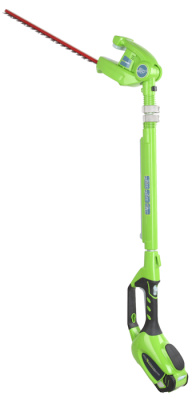 Кусторез аккумуляторный Greenworks 40V G40PHA (без АКБ и ЗУ) 51см штанговый