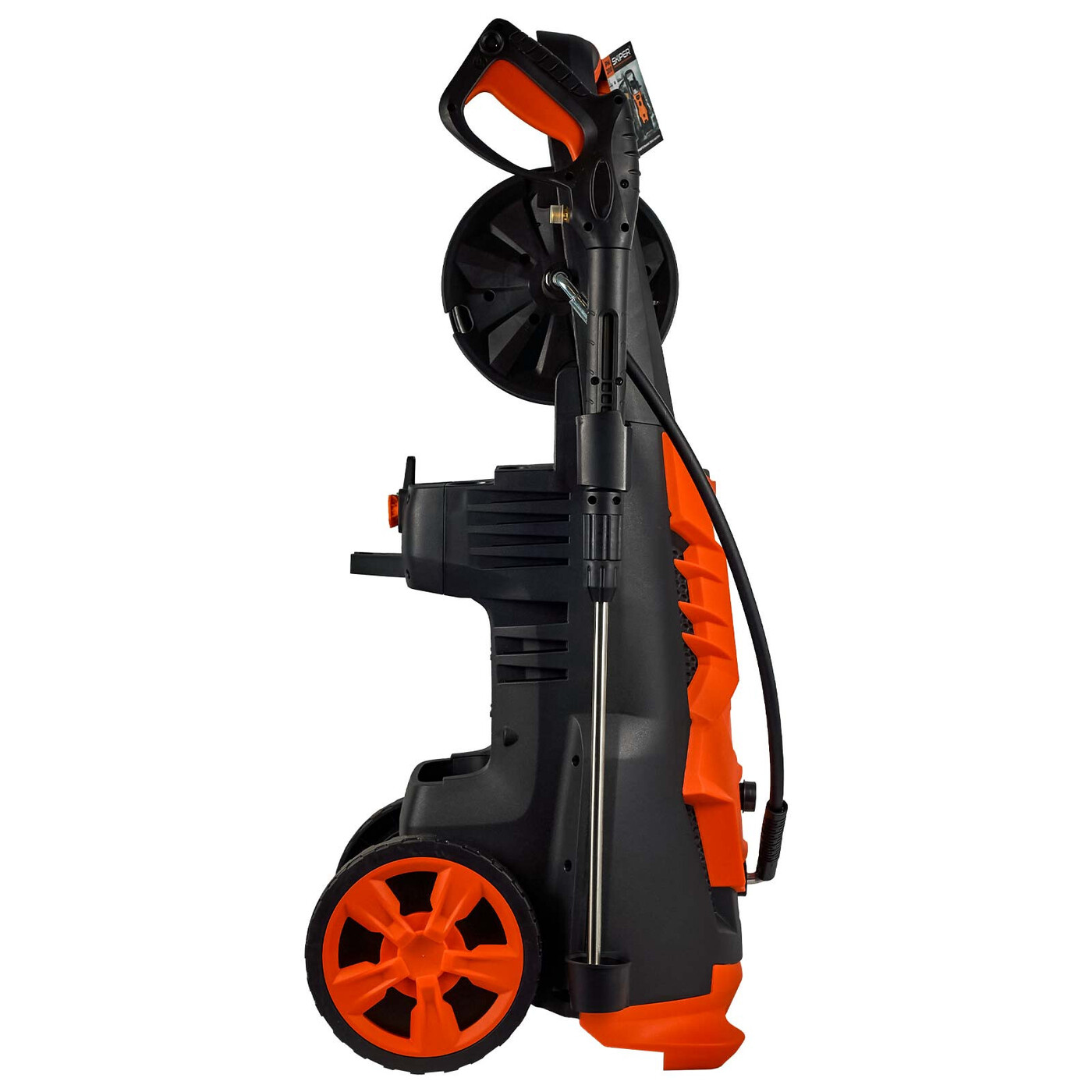 Мойка высокого давления SKIPER PM-200 PRO (2700 Вт, 200 Бар, бесщёт.двиг, 420 л/ч, катушка, щётка)