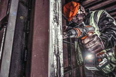 Дрель-шуруповерт ударная аккумуляторная бесщеточная AEG BSB18CBL-0 (без батареи)