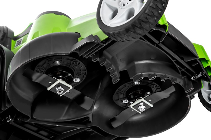 Газонокосилка аккумуляторная Greenworks 40V G40LM49DB TwinForce (без АКБ и ЗУ) 49см