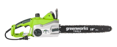 Цепная пила электрическая Greenworks GCS2046 2000 Вт, 46 см