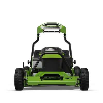 Газонокосилка аккумуляторная Greenworks 82V GC82LM30S (без АКБ и ЗУ) самоходная, бесщеточная, 76см