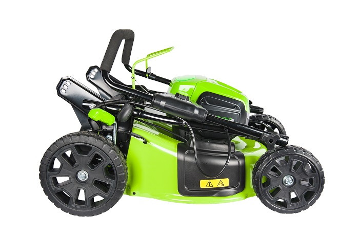 Газонокосилка аккумуляторная Greenworks 60V GD60LM46HPK4 (1хАКБ 4Ач и ЗУ) 46см