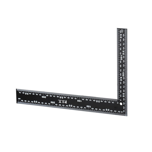 Угольник цельнометаллический P.I.T. ADVANCE HSQR01-0203 (20х30 см, 90°, двойная шкала в мм)_2